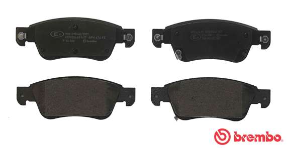 A.B.S. P 56 080 BREMBO Bremsbelagsatz, Scheibenbremse